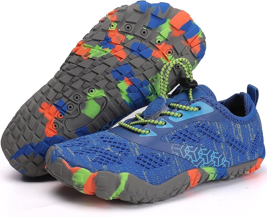 Kids Trail Running Water Shoes - Quick Dry, Non-Slip Outdoor Shoes for Boys and Girls