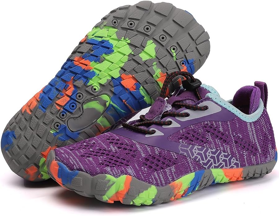 Kids Trail Running Water Shoes - Quick Dry, Non-Slip Outdoor Shoes for Boys and Girls