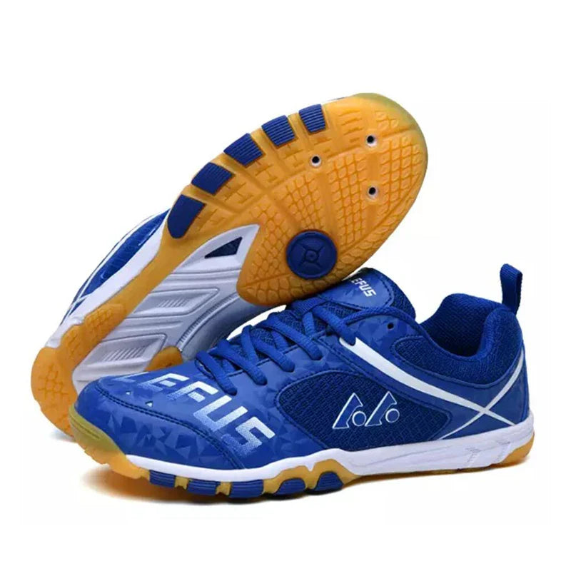 Men & Women Table Tennis Shoes – Non-Slip Breathable Outdoor Training Sneakers