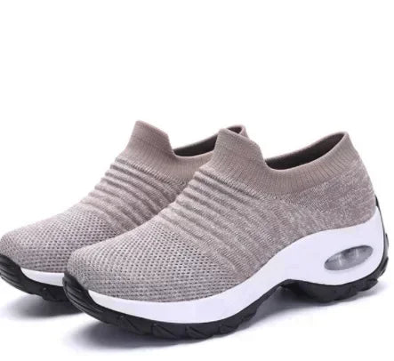 Women's Orthopedic Platform Sneakers – Breathable, Lightweight & Non-Slip