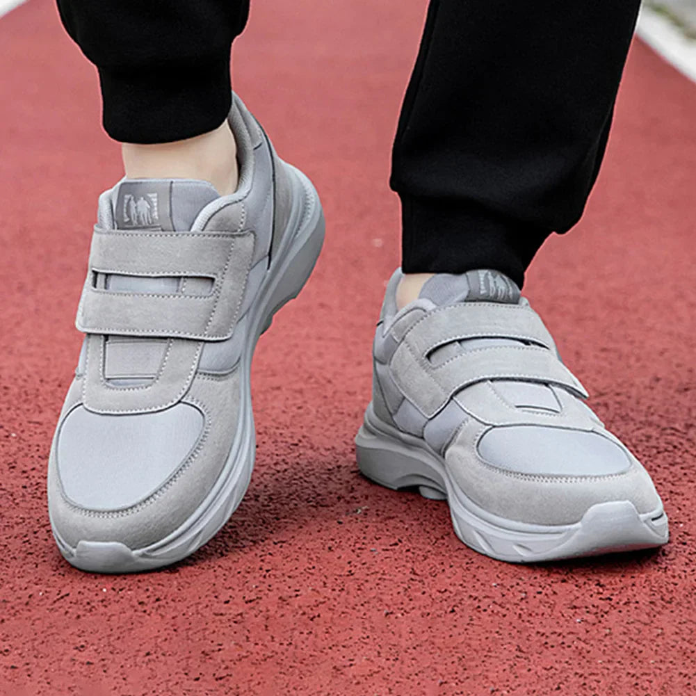 Unisex Diabetic Orthopedic Walking Shoes with Adjustable Closure for Swollen Feet