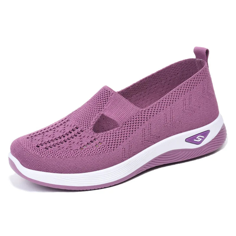 Women's Orthopedic Walking Shoes – Breathable Soft Sole Casual Sneakers