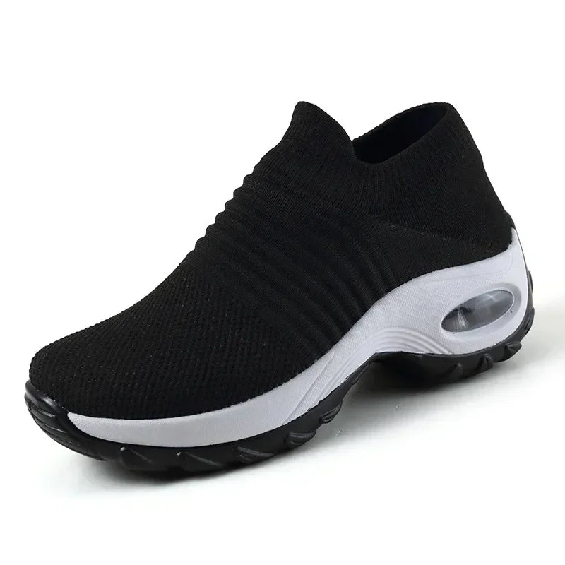 Women's Orthopedic Platform Sneakers – Breathable, Lightweight & Non-Slip