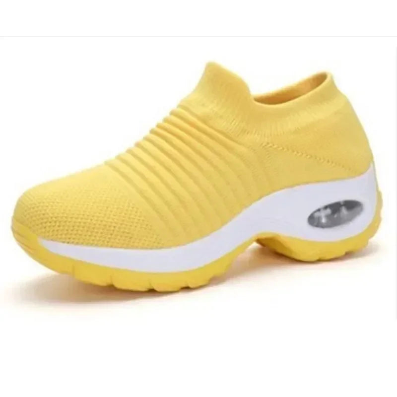 Women's Orthopedic Platform Sneakers – Breathable, Lightweight & Non-Slip