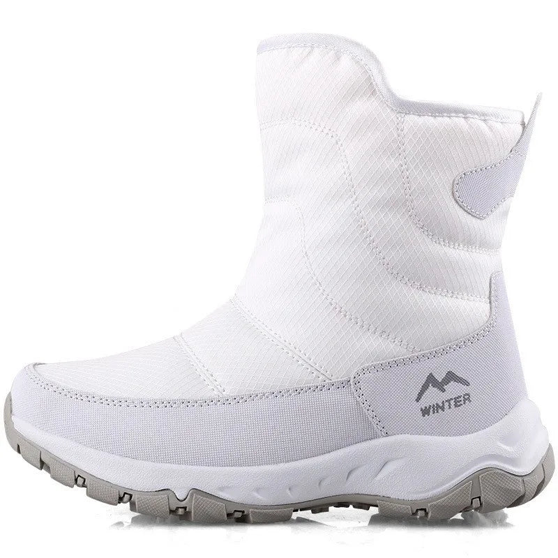 Unisex Winter Snow Boots – Warm Plush Lined Ankle Boots