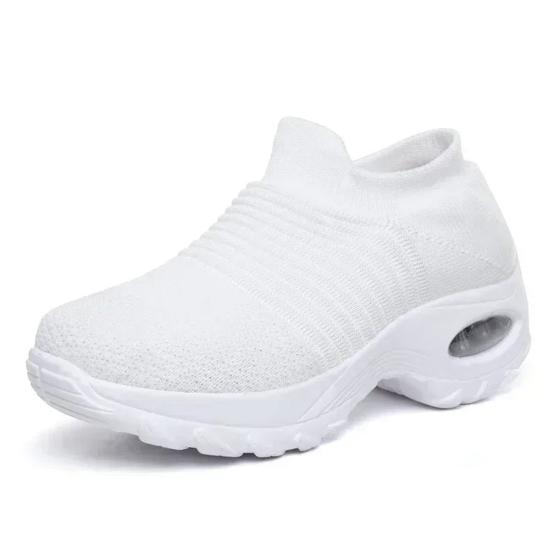 Women's Orthopedic Platform Sneakers – Breathable, Lightweight & Non-Slip
