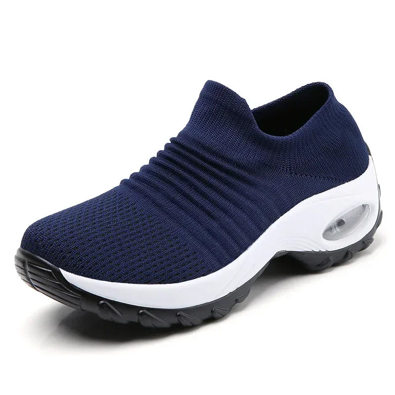 Women's Orthopedic Platform Sneakers – Breathable, Lightweight & Non-Slip