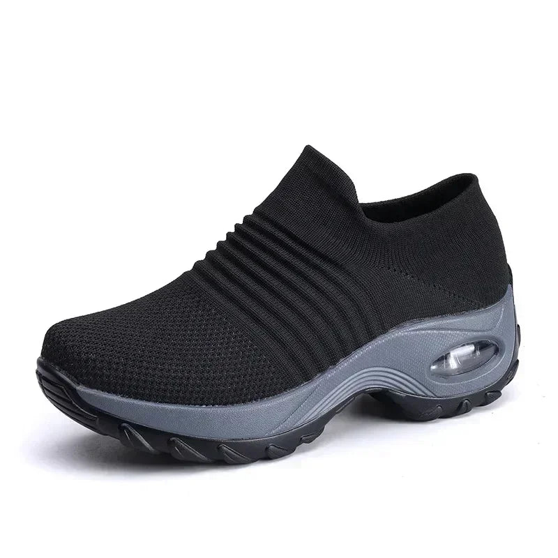 Women's Orthopedic Platform Sneakers – Breathable, Lightweight & Non-Slip