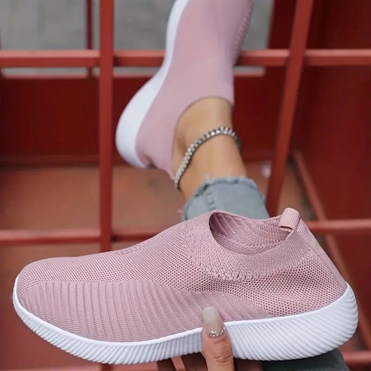 Breathable Fashion Running Shoes for Walking & Fitness