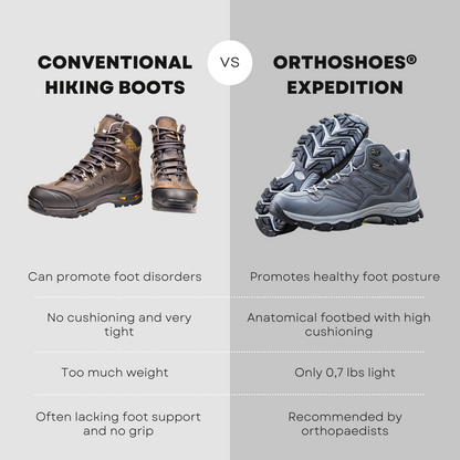 Hiking Boots Lightweight Orthopaedic Trail Support
