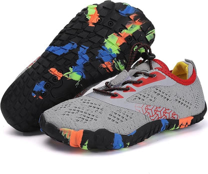 Kids Trail Running Water Shoes - Quick Dry, Non-Slip Outdoor Shoes for Boys and Girls