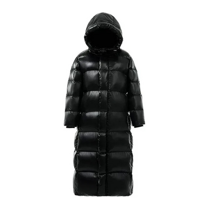 Relaxed Fit Winter Coat with Extended Length & Warm Insulation