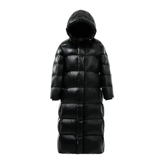 Relaxed Fit Winter Coat with Extended Length & Warm Insulation