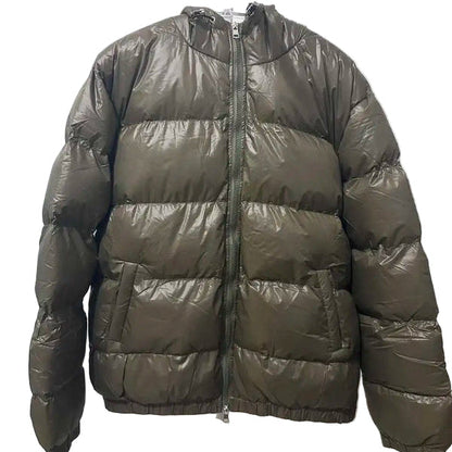 Men's Puffer Jacket with Hood | Padded Winter Jacket with Zipper