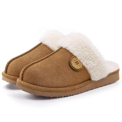Soft & Warm Plush Winter Slippers – Cosy Indoor Footwear