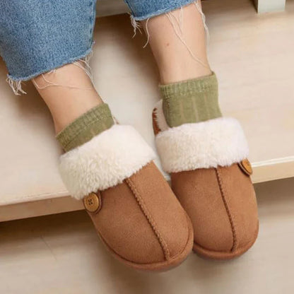Soft & Warm Plush Winter Slippers – Cosy Indoor Footwear