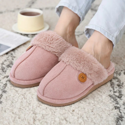 Soft & Warm Plush Winter Slippers – Cosy Indoor Footwear