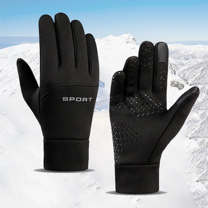 Winter Touchscreen Gloves – Windproof, Cold-Proof Gloves for Men & Women,