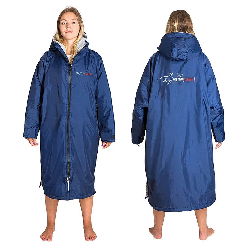 Waterproof Surf Changing Robe Oversized Outdoor Poncho for Swimming