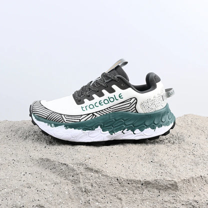 Shock-Absorbing Breathable Carbon Plate Trainers