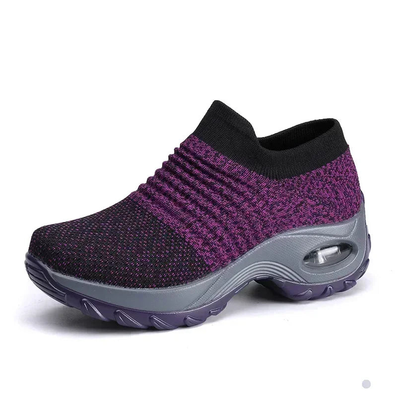 Women's Orthopedic Platform Sneakers – Breathable, Lightweight & Non-Slip