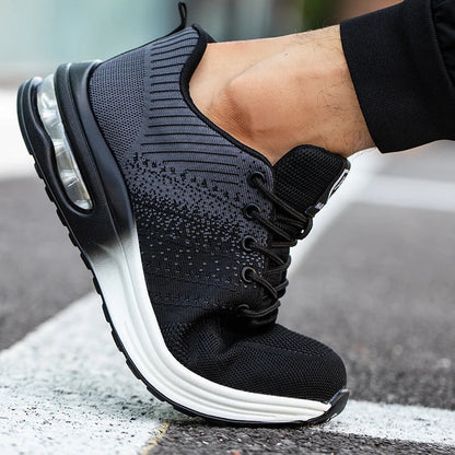 Unisex Steel Toe Safety Work Shoes Anti-Puncture