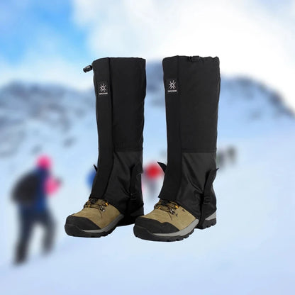 Waterproof Hiking Leg Gaiters – Durable Nylon Shoe Covers for Snow