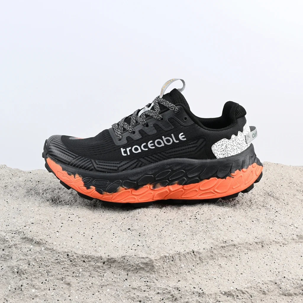 Shock-Absorbing Breathable Carbon Plate Trainers
