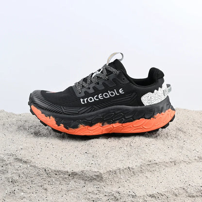 Shock-Absorbing Breathable Carbon Plate Trainers