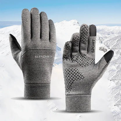 Winter Touchscreen Gloves – Windproof, Cold-Proof Gloves for Men & Women,