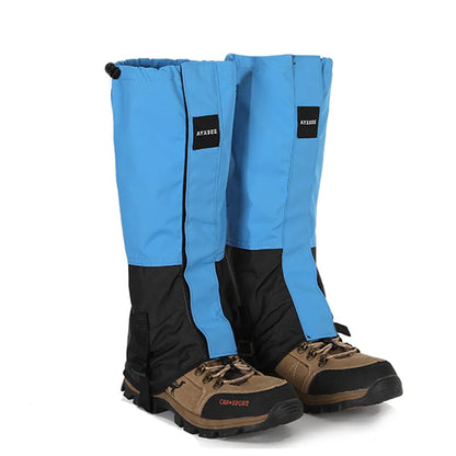Waterproof Hiking Leg Gaiters – Durable Nylon Shoe Covers for Snow