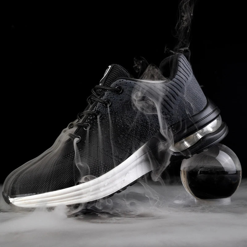 Unisex Steel Toe Safety Work Shoes Anti-Puncture