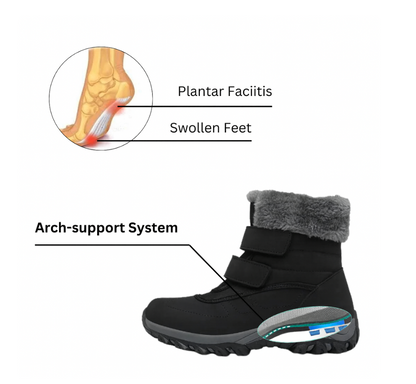 Women’s Orthopaedic Snow Boots – Warm, Waterproof, Non-Slip Winter Footwear