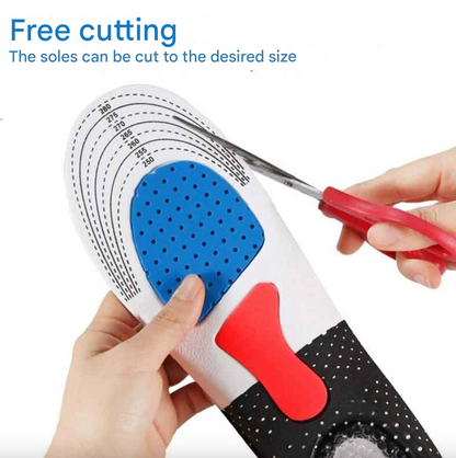 Breathable Shock-Absorbing Orthopaedic Insoles – Arch Support & Stability