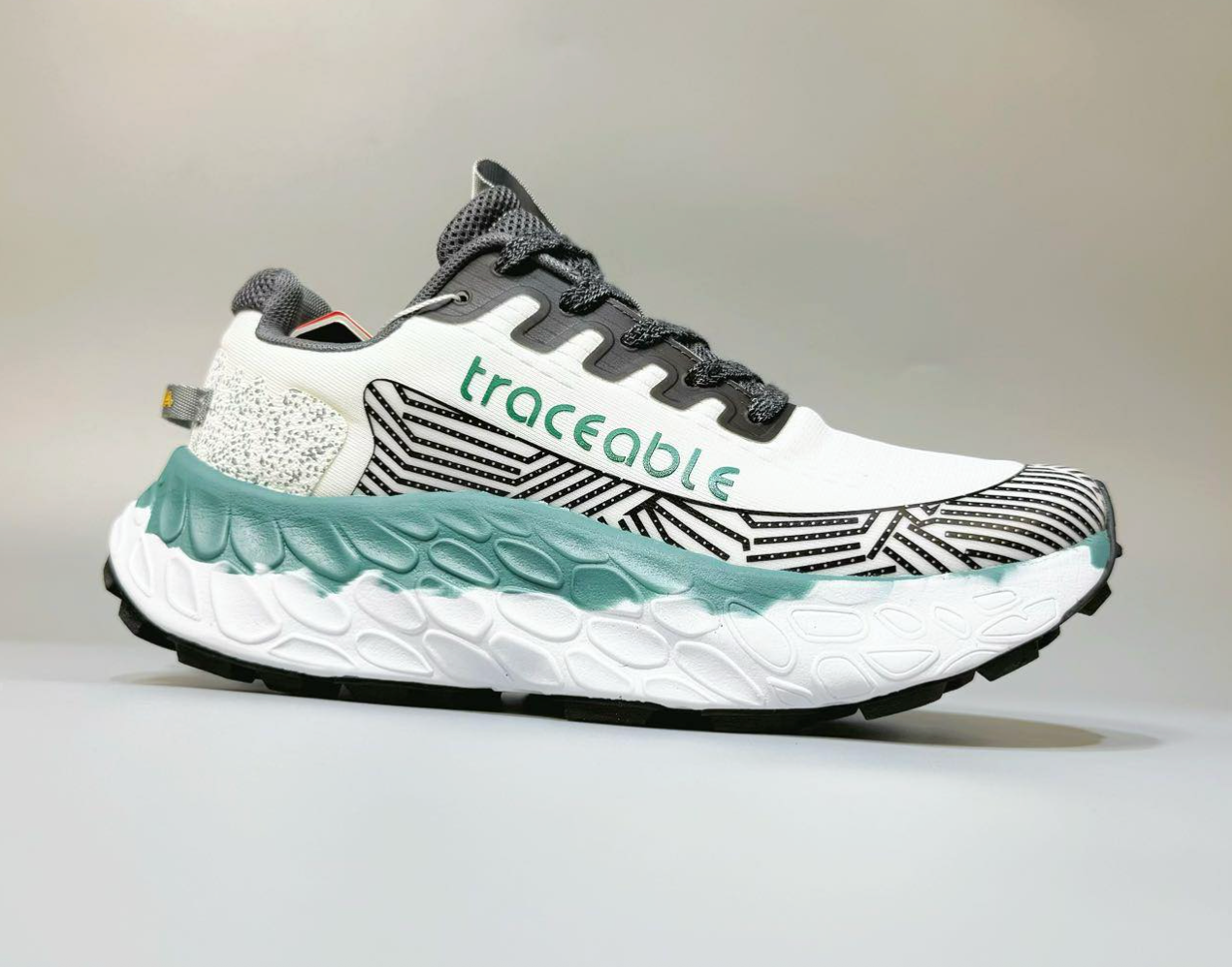 Shock-Absorbing Breathable Carbon Plate Trainers