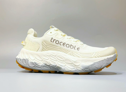 Shock-Absorbing Breathable Carbon Plate Trainers