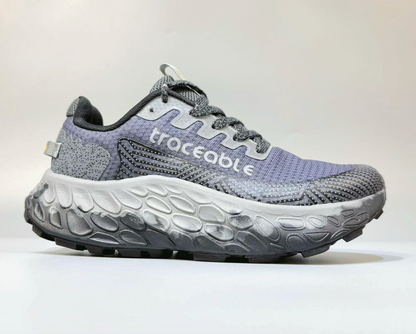 Shock-Absorbing Breathable Carbon Plate Trainers