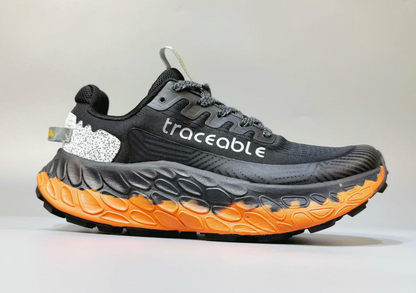 Shock-Absorbing Breathable Carbon Plate Trainers