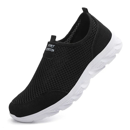 Men’s Breathable Mesh Slip-On Running Shoes