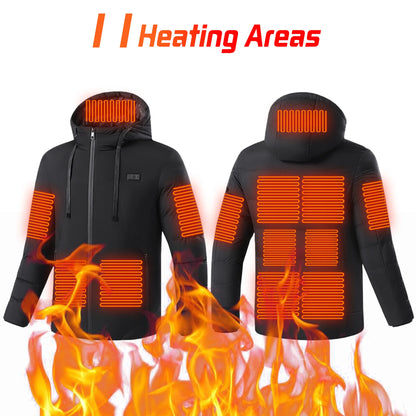 Heated Jacket – USB Electric Winter Jacket for Men & Women