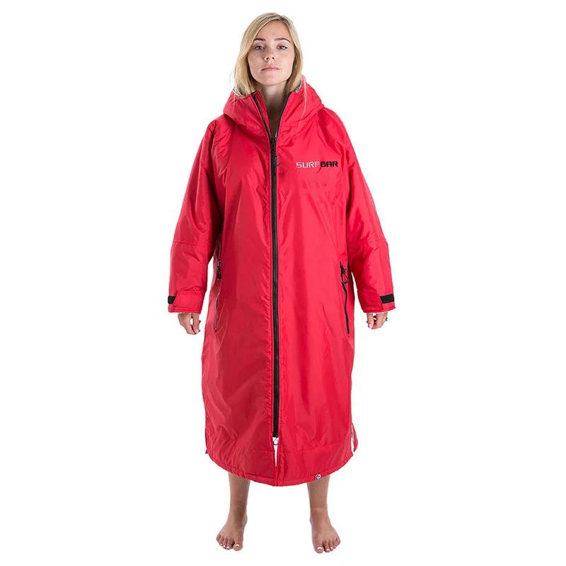 Waterproof Surf Changing Robe Oversized Outdoor Poncho for Swimming