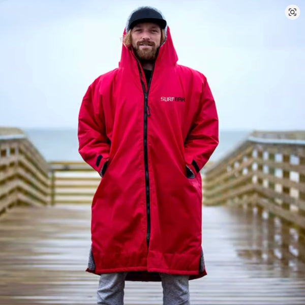 Waterproof Surf Changing Robe Oversized Outdoor Poncho for Swimming