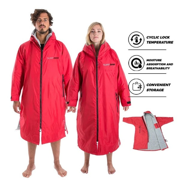 Waterproof Surf Changing Robe Oversized Outdoor Poncho for Swimming