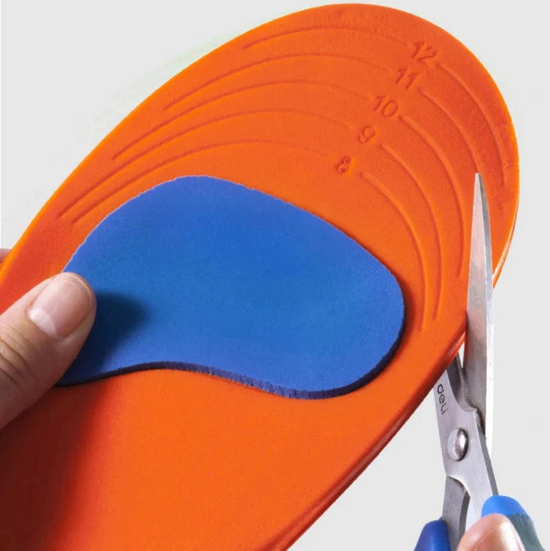 Orthopaedic Shock-Absorbing Breathable Insoles – Foot Support & Comfort
